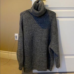 Zara knit turtleneck sweater dress